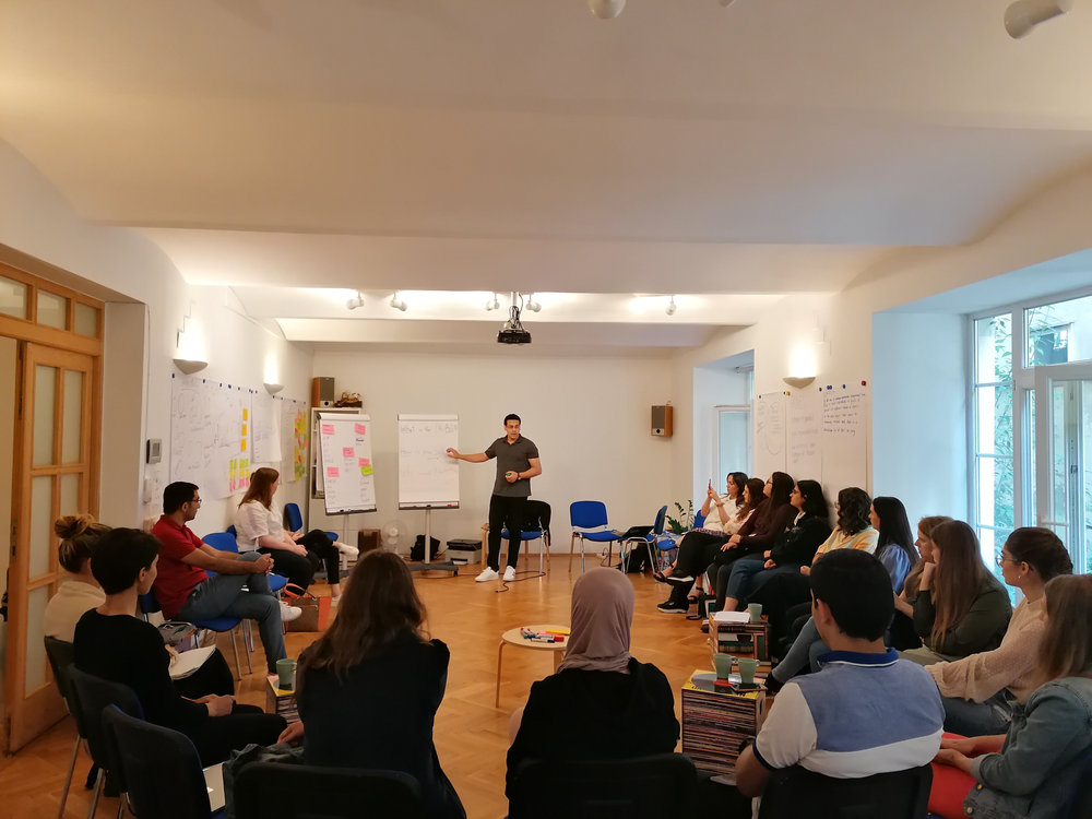 Facilitating a circle discussion